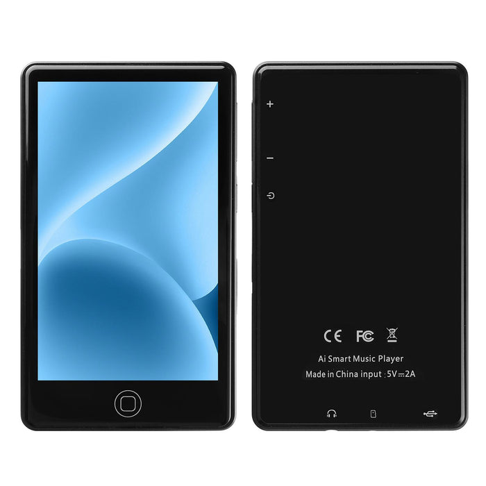 Mp004 4.0 Inch Ips Screen Android 14 Ai Smart Music Player Mini Tablet Pc 3Gb + 32Gb Black