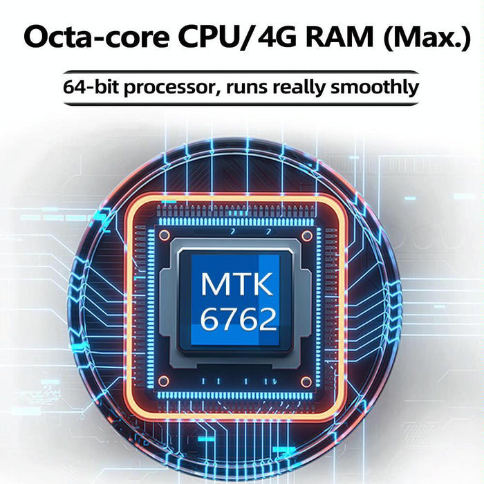 Mp004 4.0 Inch Ips Screen Android 14 Ai Smart Music Player Mini Tablet Pc 4Gb + 64Gb Black