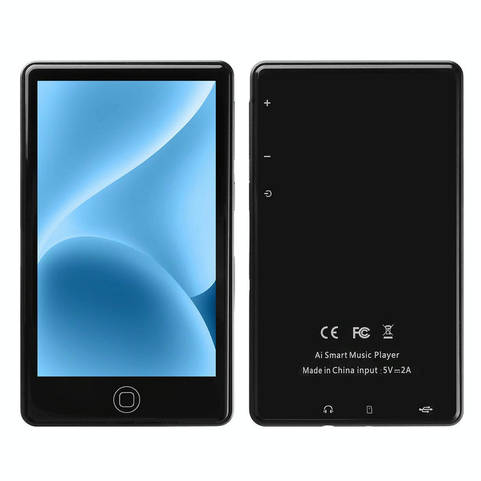 Mp004 4.0 Inch Ips Screen Android 14 Ai Smart Music Player Mini Tablet Pc 4Gb + 64Gb Black