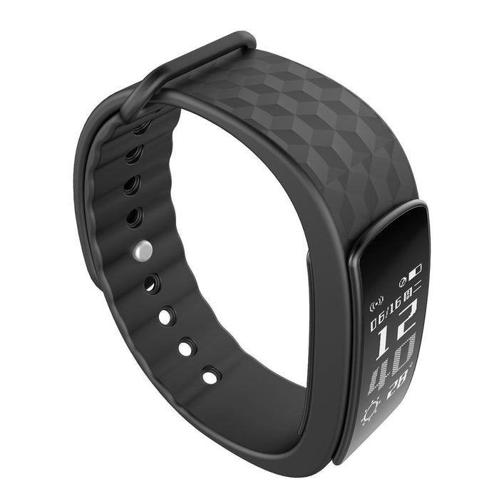 Oled Bluetooth Smart Bracelet Call/Message Display Hr Monitor Sleep Management Pedometer Sedentary Reminder Android/Ios