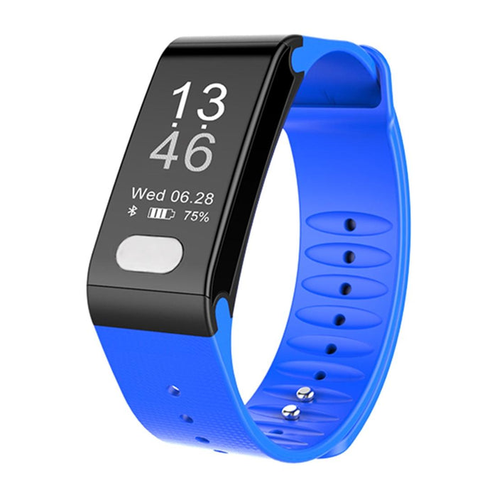 Oled Fitness Tracker Sports Mode Ecg Heart Rate Bp Sleep Monitor