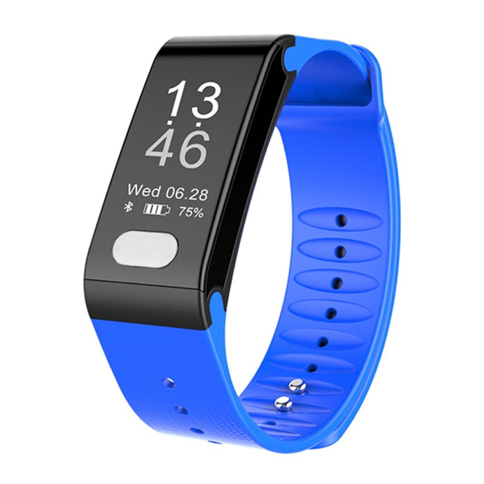 Oled Fitness Tracker Sports Mode Ecg Heart Rate Bp Sleep Monitor