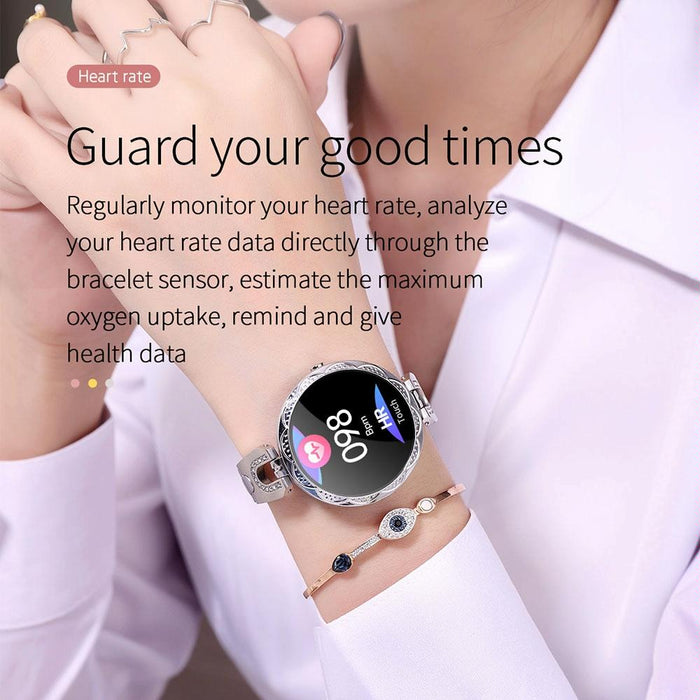 Waterproof Smart Bracelet With Lcd Screen And Heart Rate Monitor