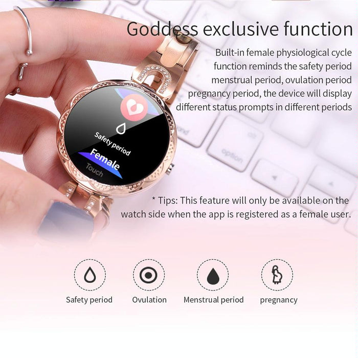 Waterproof Smart Bracelet With Lcd Screen And Heart Rate Monitor