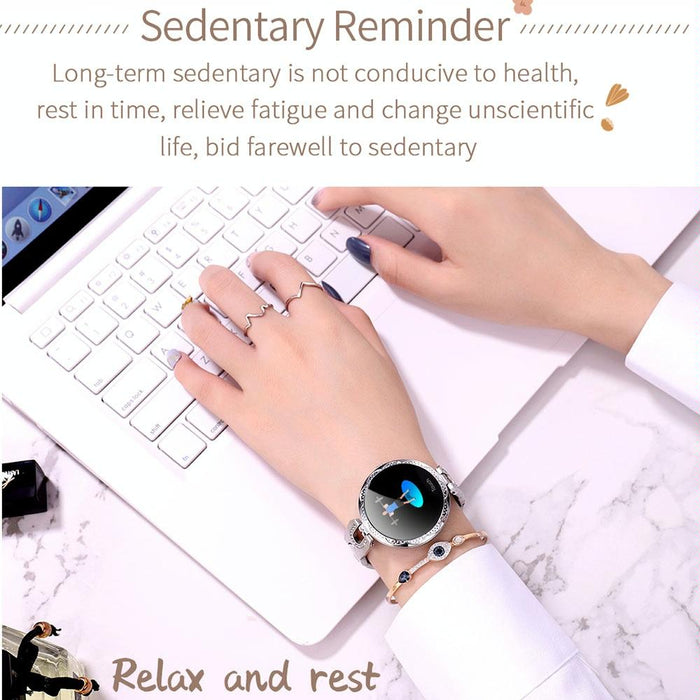 Waterproof Smart Bracelet With Lcd Screen And Heart Rate Monitor