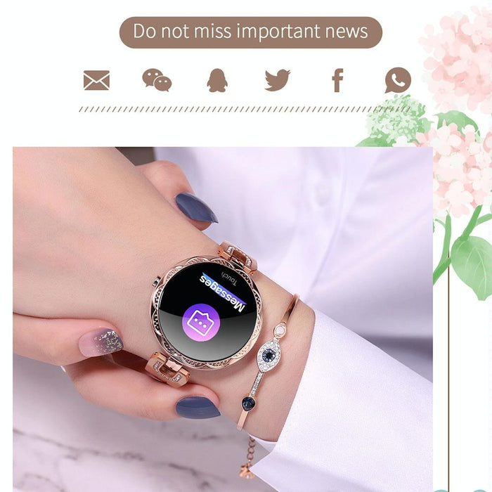 Waterproof Smart Bracelet With Lcd Screen And Heart Rate Monitor