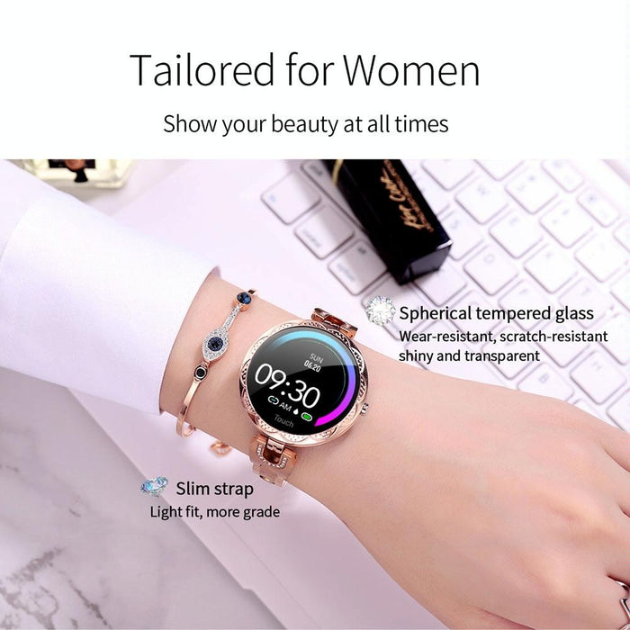 Waterproof Smart Bracelet With Lcd Screen And Heart Rate Monitor