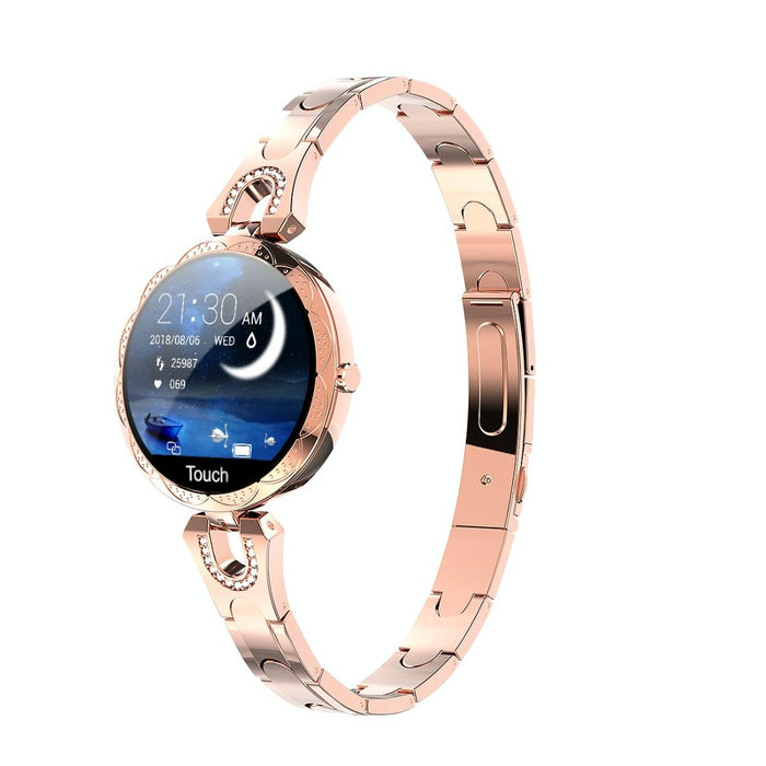 Waterproof Smart Bracelet With Lcd Screen And Heart Rate Monitor