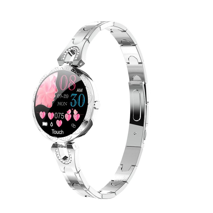 Waterproof Smart Bracelet With Lcd Screen And Heart Rate Monitor