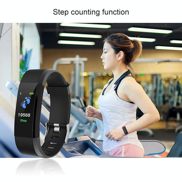 Oled Smart Bracelet Call Reminder Heart Rate Blood Pressure Monitoring Sleep Sedentary Reminders