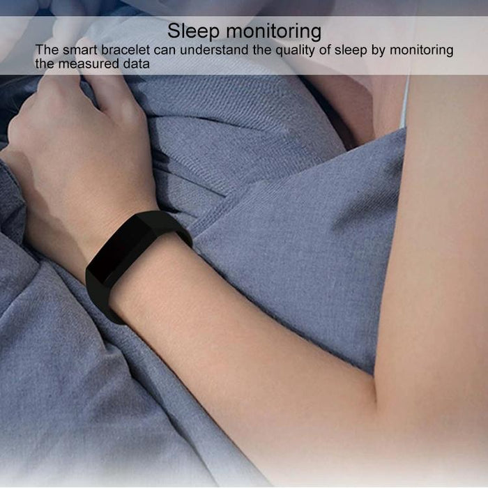 Oled Smart Bracelet Call Reminder Heart Rate Blood Pressure Monitoring Sleep Sedentary Reminders