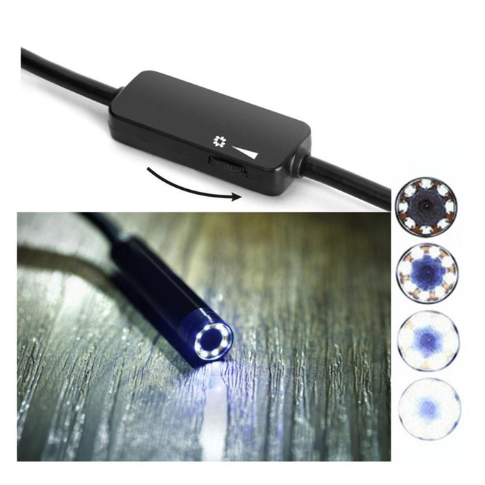 8Mm 2.0Mp Hd Camera Wifi Endoscope Snake Tube Inspection Camera With 8 Led Waterproof Ip68 Lens Diameter 8Mm Length 10M Hard Line