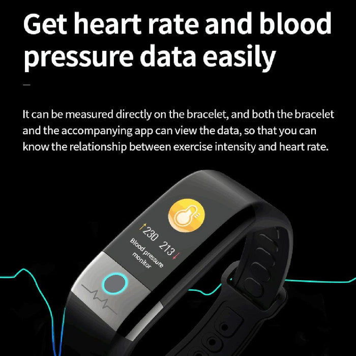 Colour Screen Ip67 Smart Watch Message Heart Oxygen Blood Monitoring