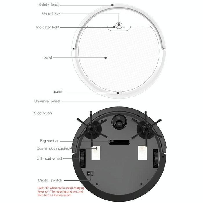 Ob8s Household Intelligent Path Charging Sweeping Robot