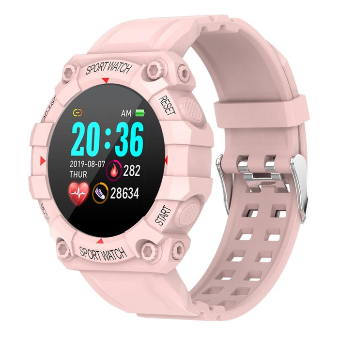 1.3 Inch Colour Round Screen Sport Smart Watch Support Heart Rate / Multi-Sports Mode