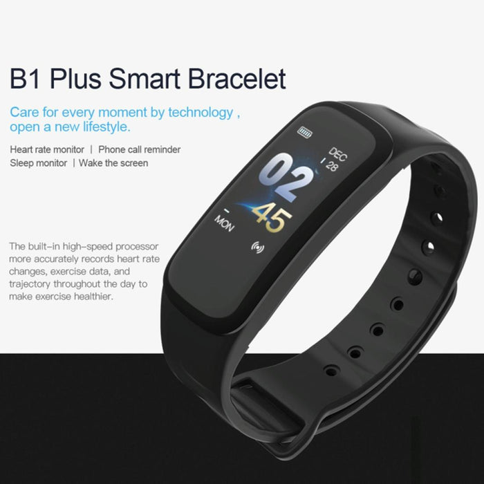 Colour Screen Fitness Tracker Bluetooth 4.0 Ip67 Waterproof Sports Mode Heart Rate Sleep Monitor