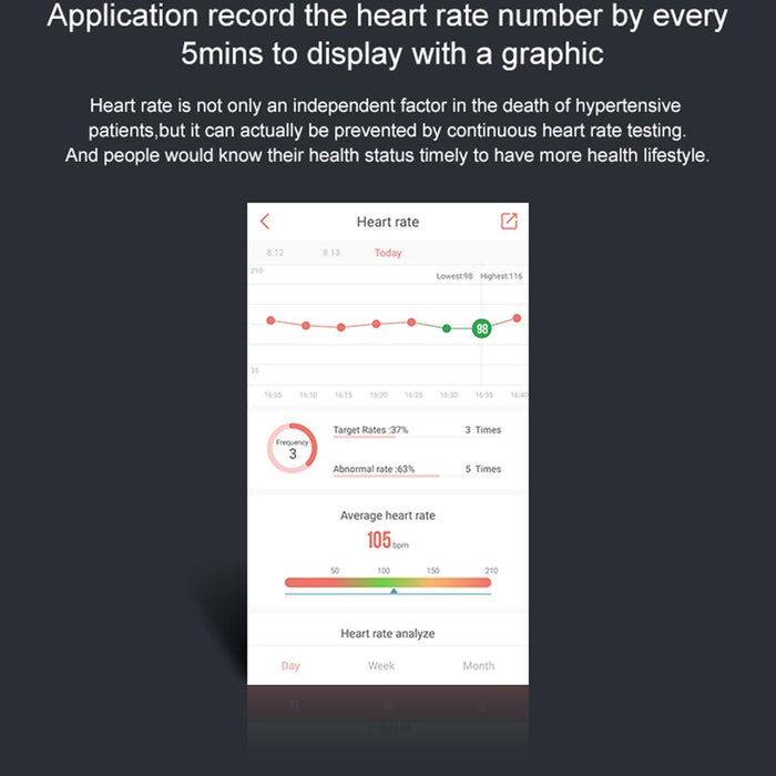 Tft Fitness Tracker Heart Rate Monitor