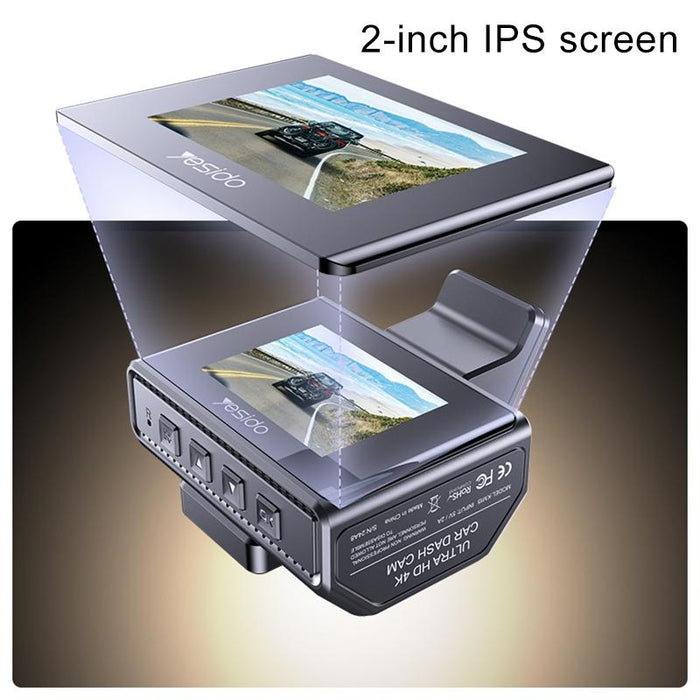 4k Dual Dash Cam for Driving - Km15