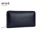 Leather Rfid Card Holder Wallet - Blocking