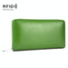 Leather Rfid Card Holder Wallet - Blocking