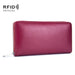 Leather Rfid Card Holder Wallet - Blocking