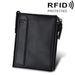 Men Leather Rfid Blocking Card Holder Wallet