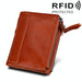 Men Leather Rfid Blocking Card Holder Wallet