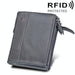 Men Leather Rfid Blocking Card Holder Wallet