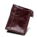Men Leather Rfid Blocking Card Holder Wallet