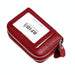 Genuine Leather Dual Layer Zipper Card Holder Wallet Rfid