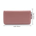 Phone Pocket Litchi Texture Rfid Wallet - Compact & Stylish