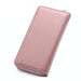 Phone Pocket Litchi Texture Rfid Wallet - Compact & Stylish