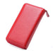 Phone Pocket Litchi Texture Rfid Wallet - Compact & Stylish