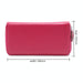 Phone Pocket Litchi Texture Rfid Wallet - Compact & Stylish