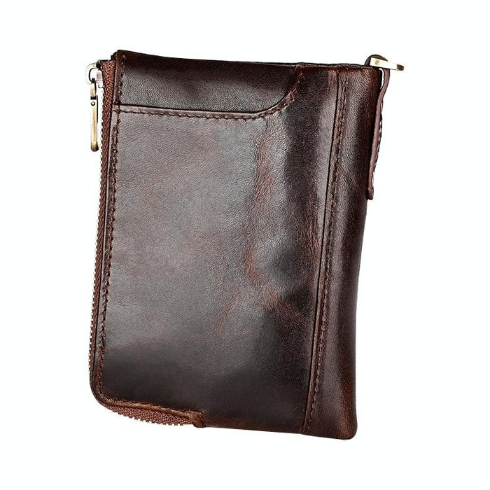 Men Leather Rfid Wallet - Antimagnetic