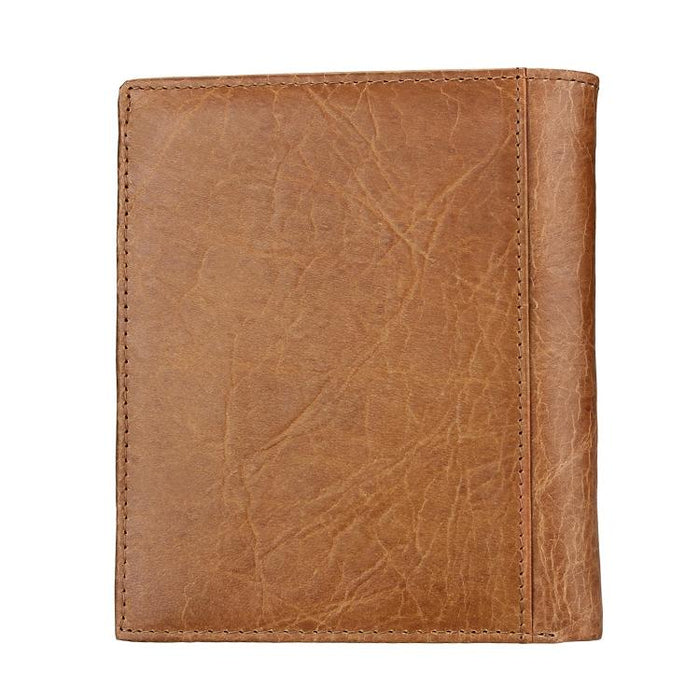 Leather Rfid Passport Wallet - Multi-function