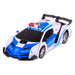 Remote Control Police Car - 4 Channels Deformable Toy