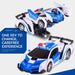 Remote Control Police Car - 4 Channels Deformable Toy
