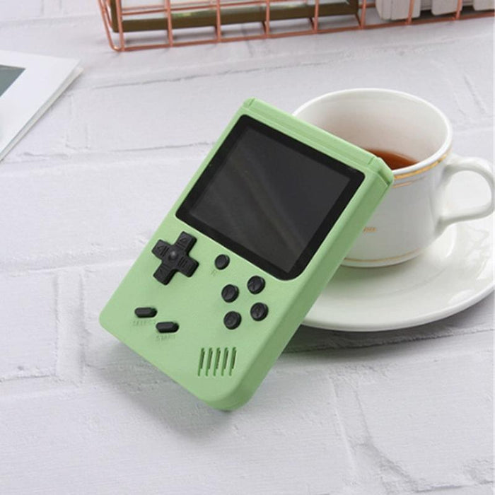 3.0 Inch Macaron Mini Retro Classic Handheld Game Console For Kids Built-In 800 Games Support Av Output