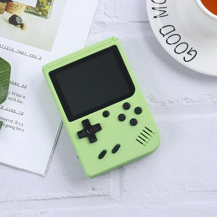 3.0 Inch Macaron Mini Retro Classic Handheld Game Console For Kids Built-In 800 Games Support Av Output