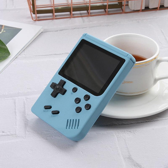 3.0 Inch Macaron Mini Retro Classic Handheld Game Console For Kids Built-In 800 Games Support Av Output