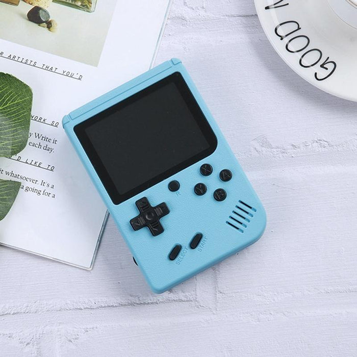 3.0 Inch Macaron Mini Retro Classic Handheld Game Console For Kids Built-In 800 Games Support Av Output