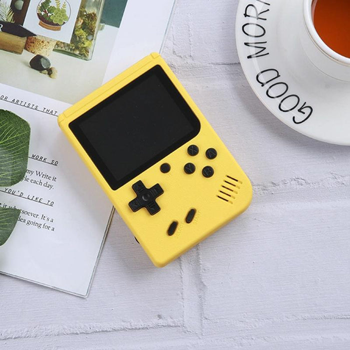 3.0 Inch Macaron Mini Retro Classic Handheld Game Console For Kids Built-In 800 Games Support Av Output