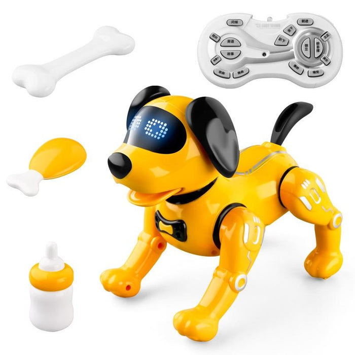 Ydj-K11 Programable Remote Control Robot Dog Rc Toy Yellow