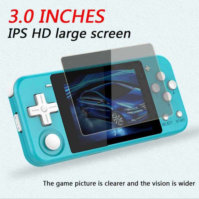 Q90 3.0 Inch Ips Screen Retro Joystick Handheld Game Console With 16Gb Memory