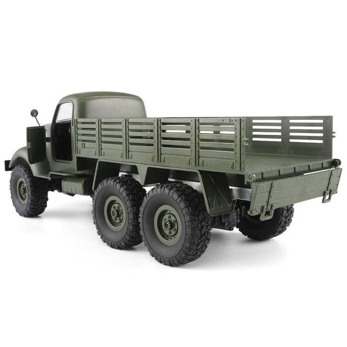 Transporter-1 Full Body 1:16 Mini 2.4Ghz Rc 6Wd Tracked Off-Road Military Truck Car Toy Army Green