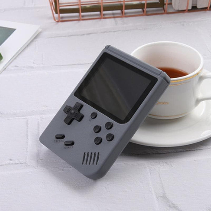 3.0 Inch Macaron Mini Retro Classic Handheld Game Console For Kids Built-In 500 Games Support Av Output