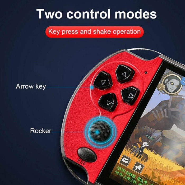 X7 Plus Retro Classic Games Handheld Game Console With 5.1 Inch Hd Screen & 8G Memory Support Mp4 / Ebook