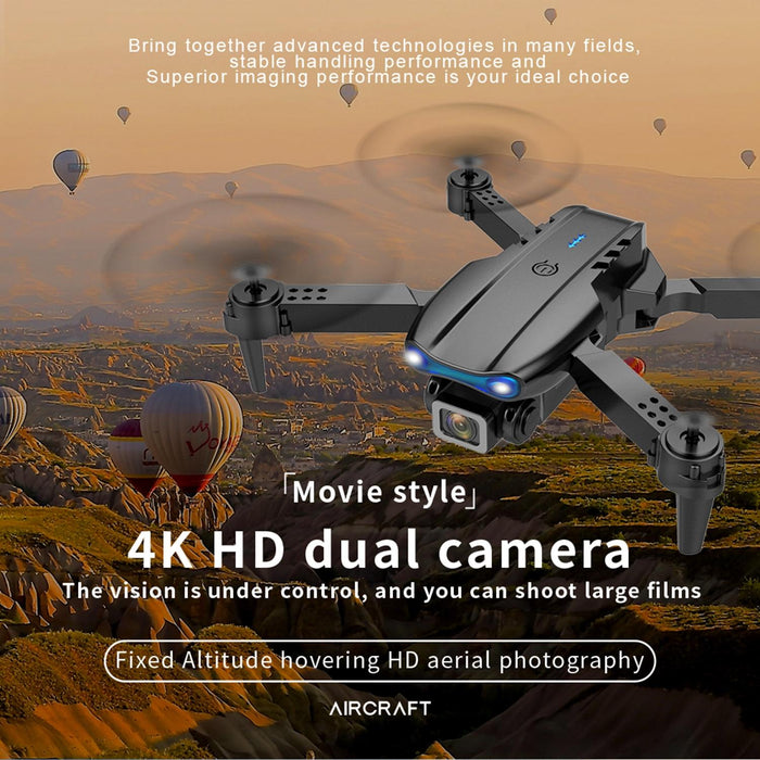 E99 Max 2.4G Wifi Foldable 4K Hd Camera Rc Drone Quadcopter Toy Single Camera