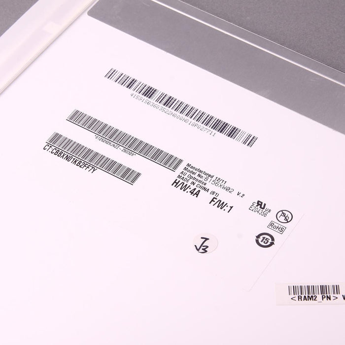 15.6 High Resolution Led Laptop Screen - 1366x768 40 Pin